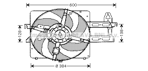 Fan, engine cooling (FD7520)