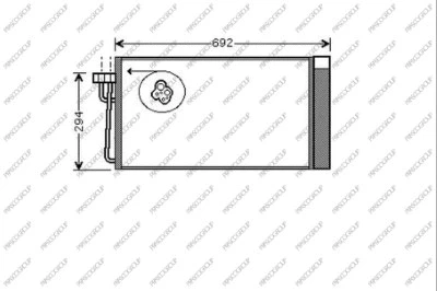 Condenser, air conditioning (BM046C002)