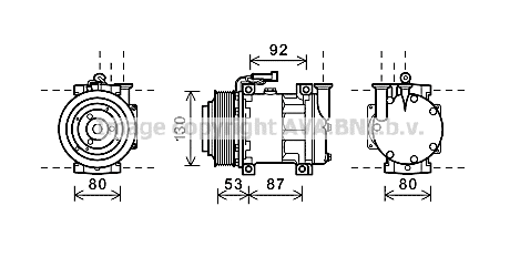 Compressor, air conditioning (ALK122)