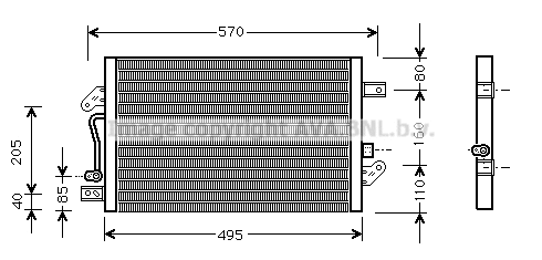 Condenser, air conditioning (FT5241)