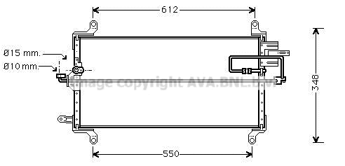 Condenser, air conditioning (FT5128D)