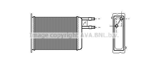 Heat Exchanger, interior heating (CN6128)