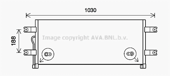 Condenser, air conditioning (ME5293)
