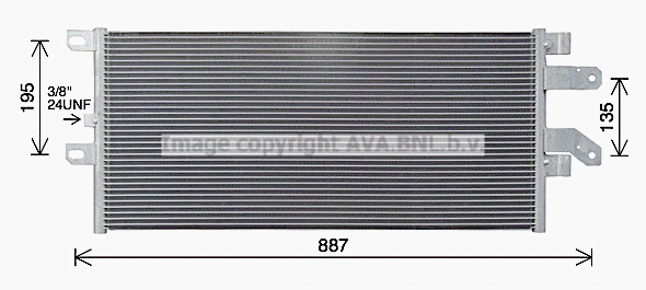 Condenser, air conditioning (SC5073)