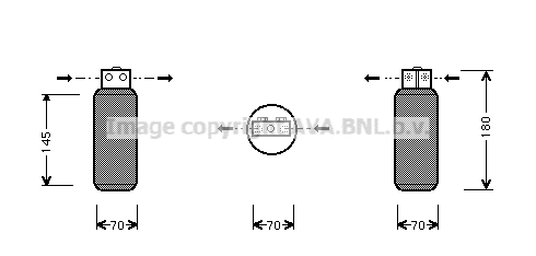 Dryer, air conditioning (SBD042)