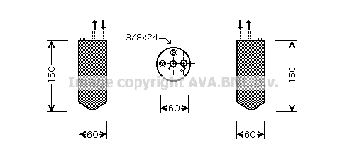 Dryer, air conditioning (DND236)