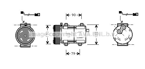 Compressor, air conditioning (FDAK280)