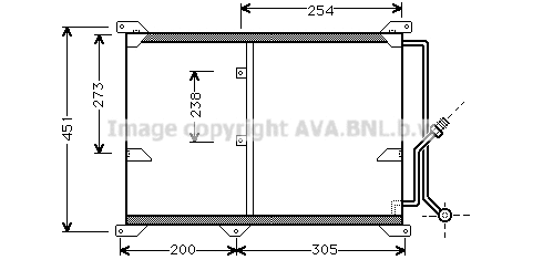 Condenser, air conditioning (MS5197)