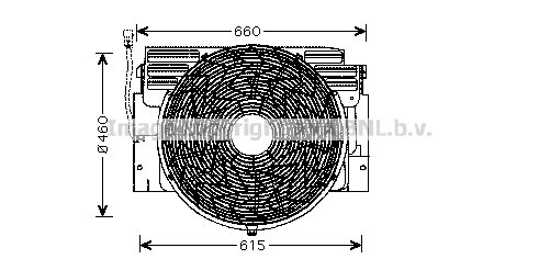 Fan, engine cooling (BW7517)