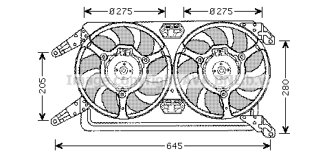 Fan, engine cooling (AL7513)
