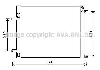 Condenser, air conditioning (DZ5033)