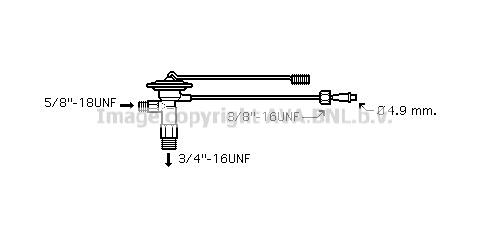 Expansion Valve, air conditioning (FT1307)