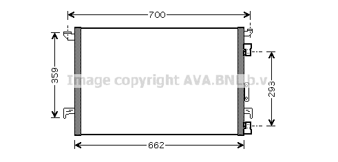 Condenser, air conditioning (OL5333)