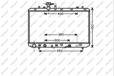 Radiator, engine cooling (SZ360R003)