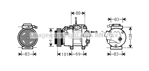 Compressor, air conditioning (HYK240)