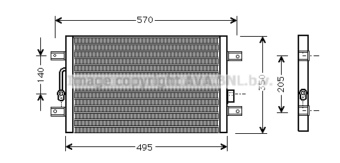 Condenser, air conditioning (FTA5240)