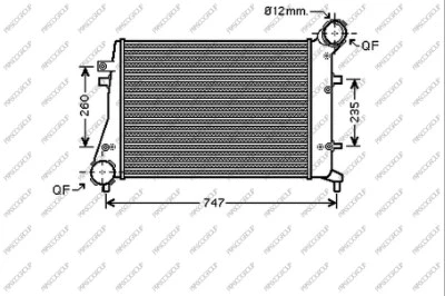 Charge Air Cooler (AD320N004)