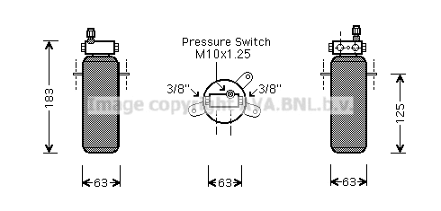 Dryer, air conditioning (RTD337)