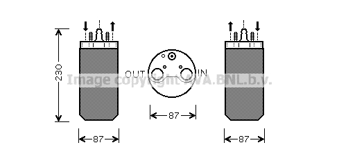 Dryer, air conditioning (RTD350)