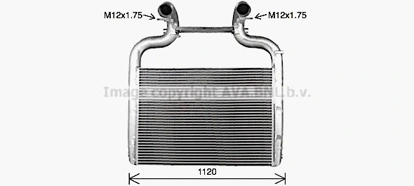 Charge Air Cooler (DF4104)