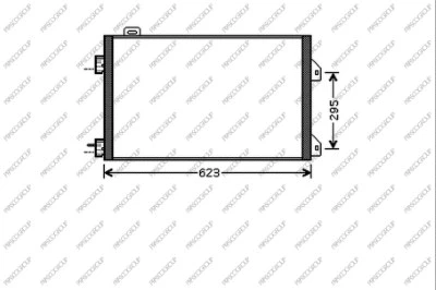 Condenser, air conditioning (RN322C003)