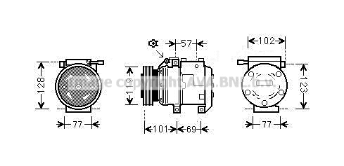 Compressor, air conditioning (HYAK222)