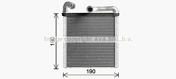 Heat Exchanger, interior heating (VN6424)