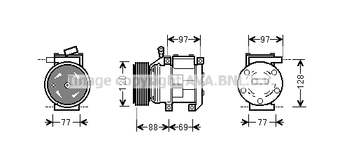 Compressor, air conditioning (KAAK117)