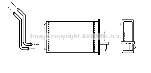 Heat Exchanger, interior heating (PEA6088)