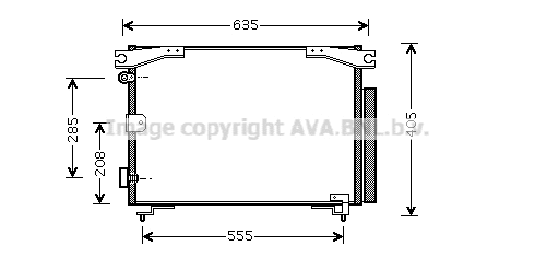 Condenser, air conditioning (TO5280)