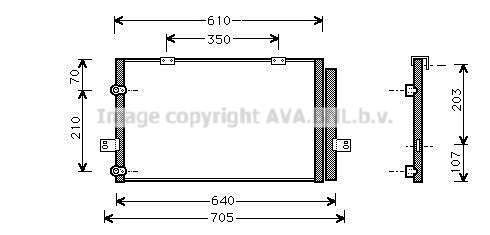 Condenser, air conditioning (AU5078D)
