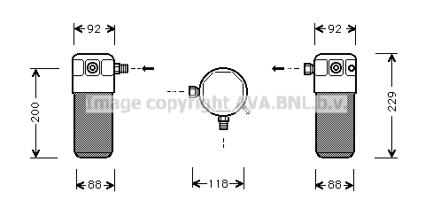 Dryer, air conditioning (DWD021)
