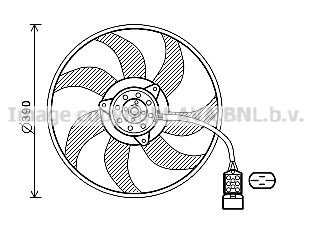 Fan, engine cooling (OL7671)