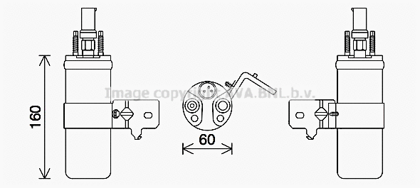 Dryer, air conditioning (FDD650)