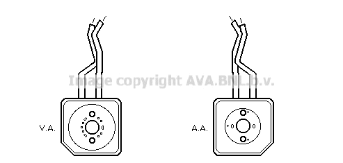 Oil Cooler, engine oil (VN3100)