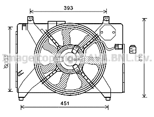 Fan, engine cooling (HY7552)
