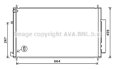 Condenser, air conditioning (HD5309D)