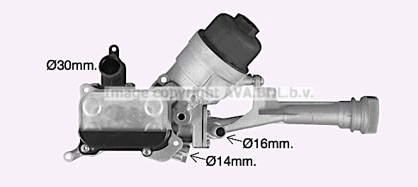 Oil Cooler, engine oil (FT3478H)