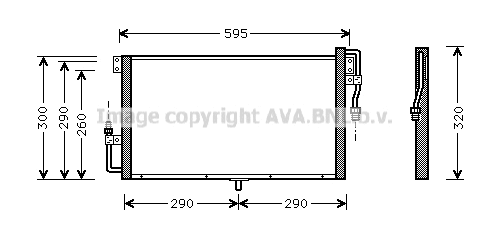 Condenser, air conditioning (OL5268)