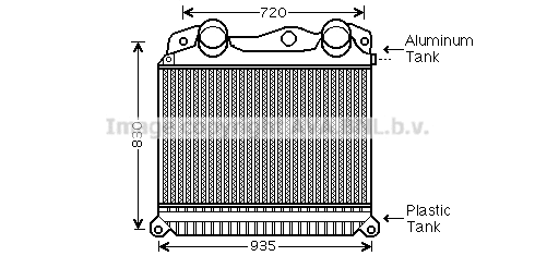 Charge Air Cooler (MN4056)