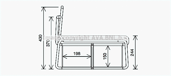 Heat Exchanger, interior heating (SC6048)