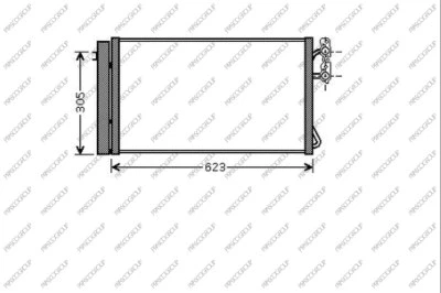 Condenser, air conditioning (BM024C002)