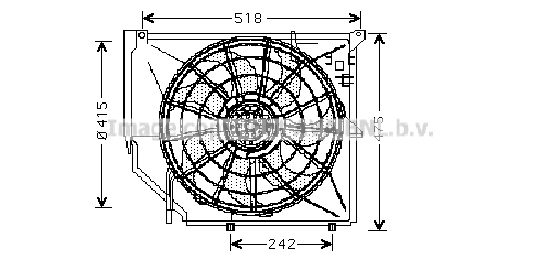 Fan, engine cooling (BW7502)