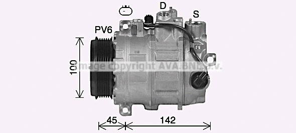 Compressor, air conditioning (MSK758)