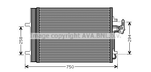 Condenser, air conditioning (FDA5427D)