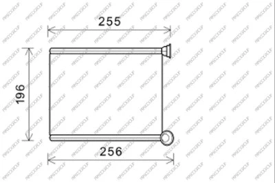 Heat Exchanger, interior heating (CI705H001)