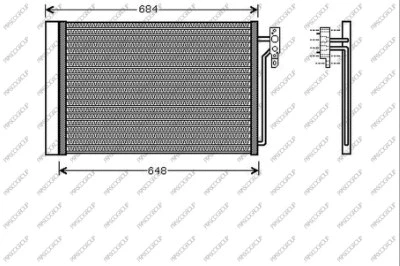 Condenser, air conditioning (LR790C001)