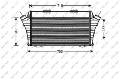 Charge Air Cooler (FT520N001)