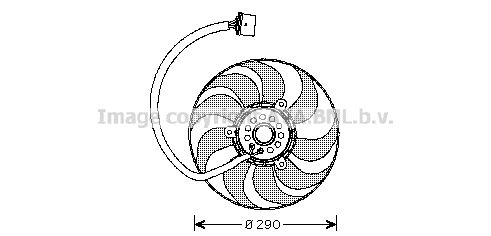 Fan, engine cooling (VN7520)