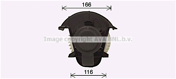 Electric Motor, interior blower (VN8409)